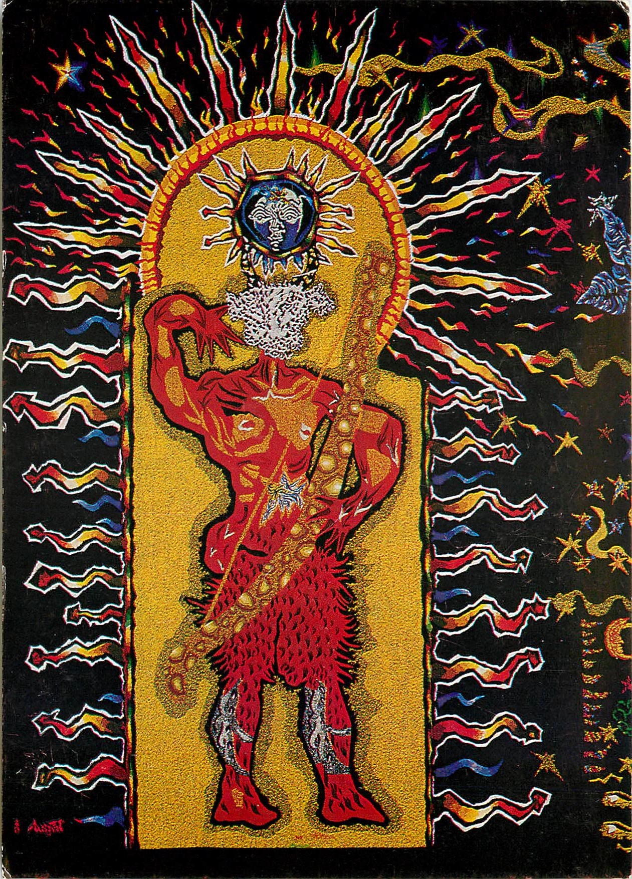 CPM Jean Lurcat (1892 1966) Tapisserie lef Chant du Monde La Poesie