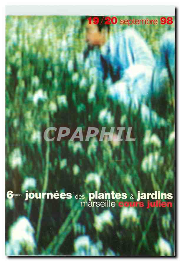 CPM marseille journees plantes jardins