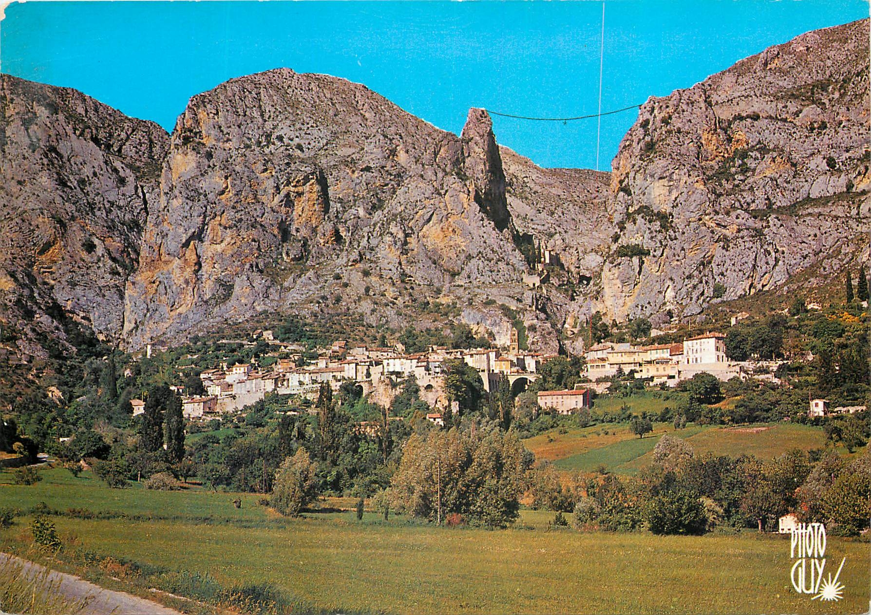CPM Reflets de France Moustiers Sainte Marie Basses Alpes Alt 632 m