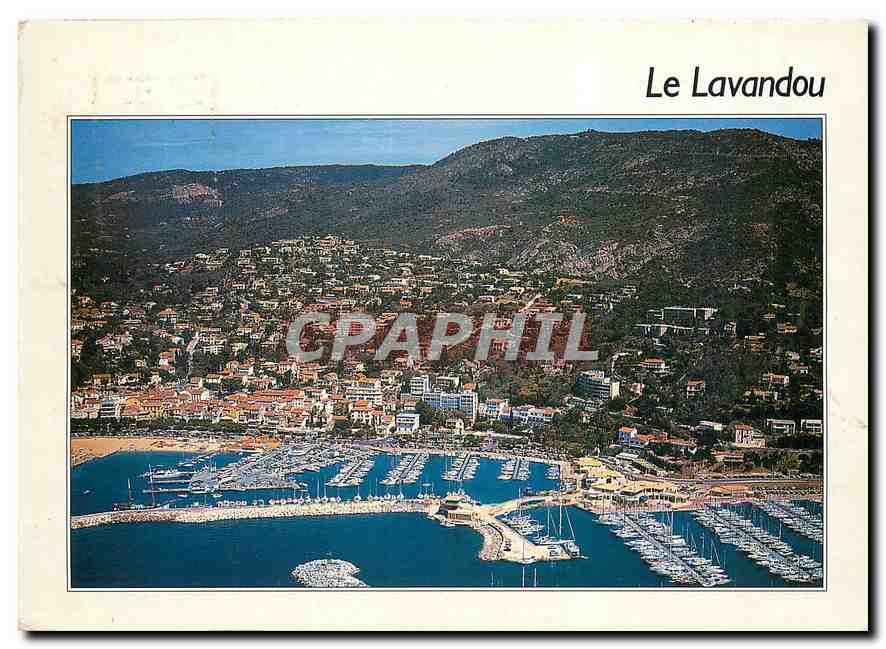 CPM Le Lavandou (Var) vue generale aerienne