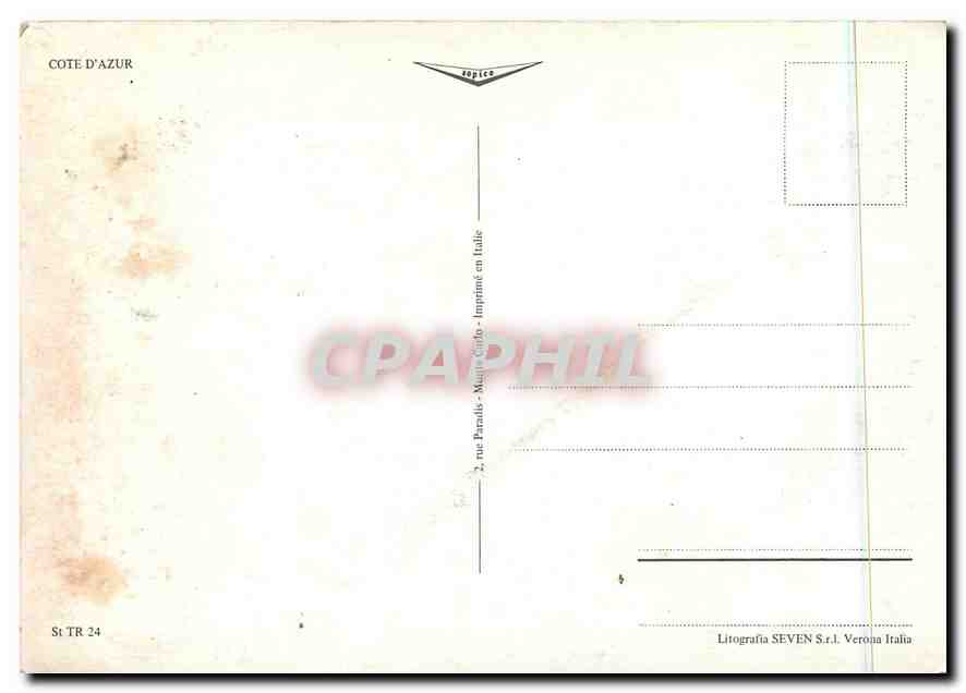 CPM Saint Topez — Verso