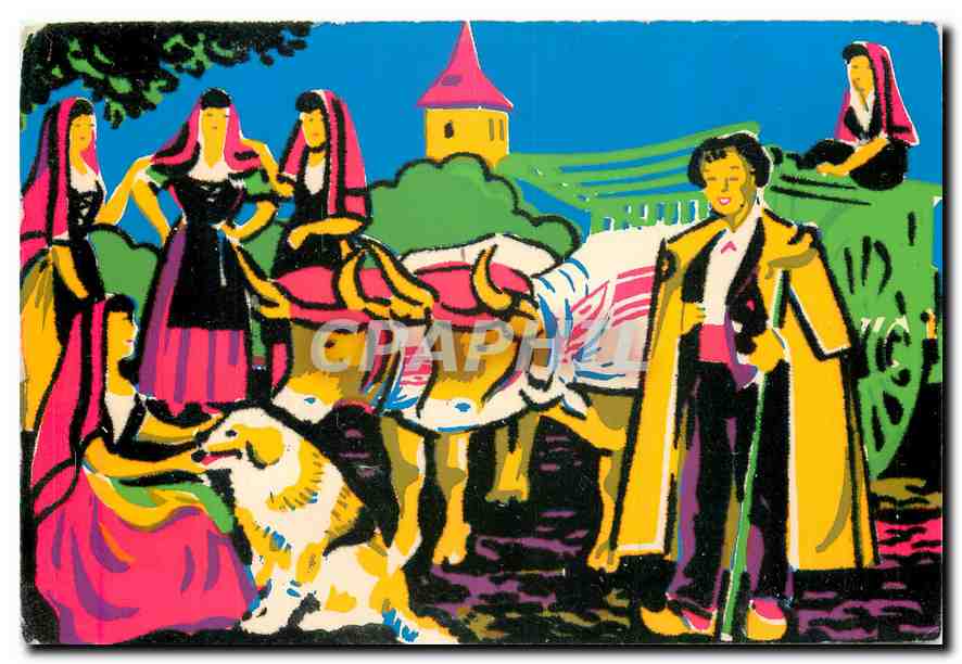 CPM Folklore Bigourdan