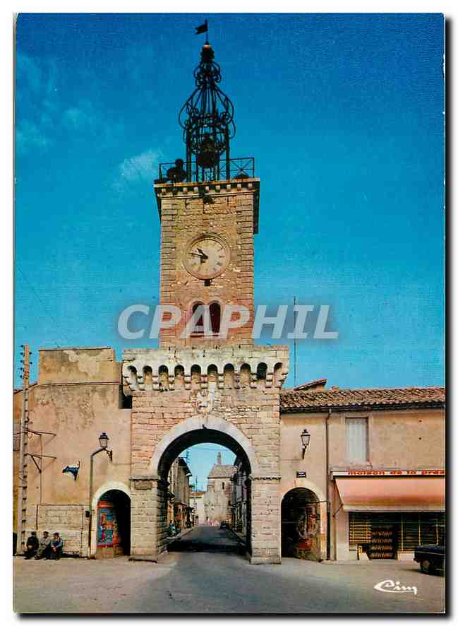 CPM Le Thor (Vaucluse) La porte et le belfroi