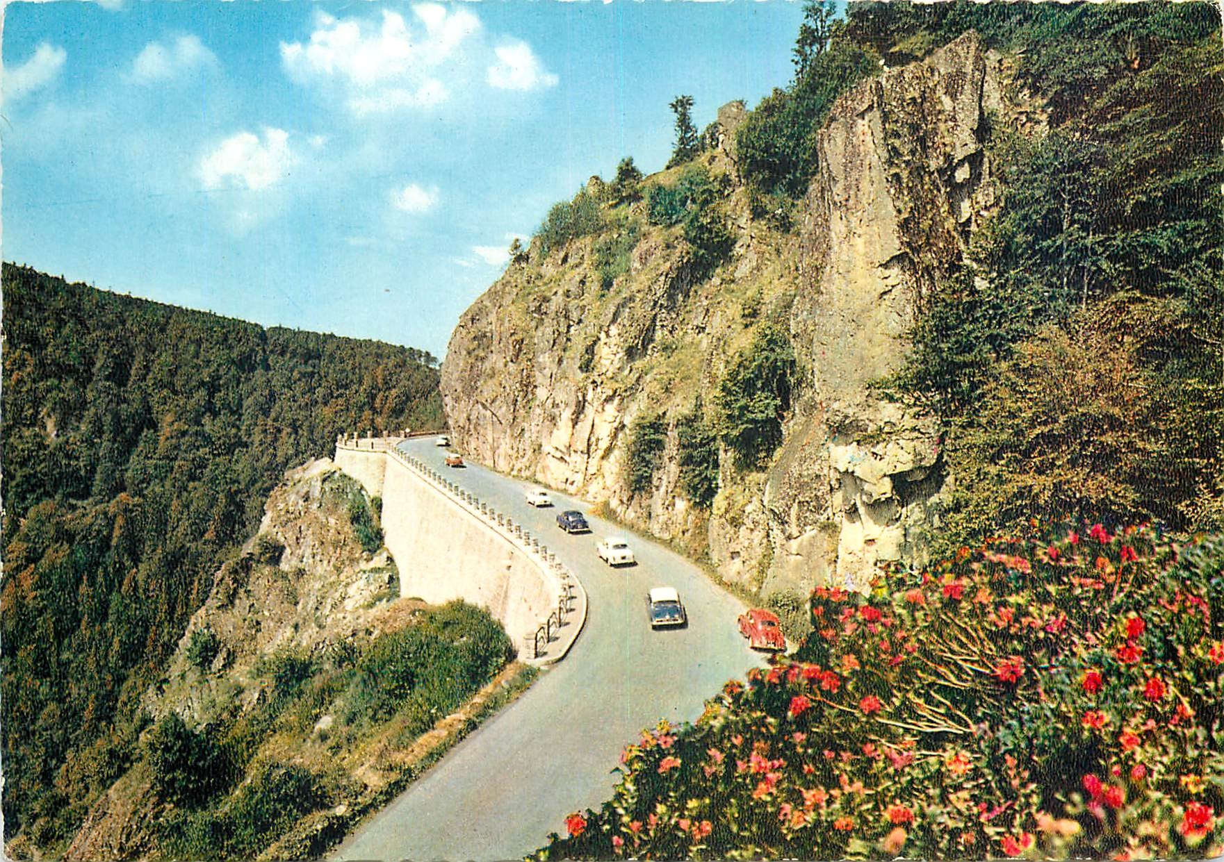 CPM Les Hautes Vosges La route de Munster a la Schlucht