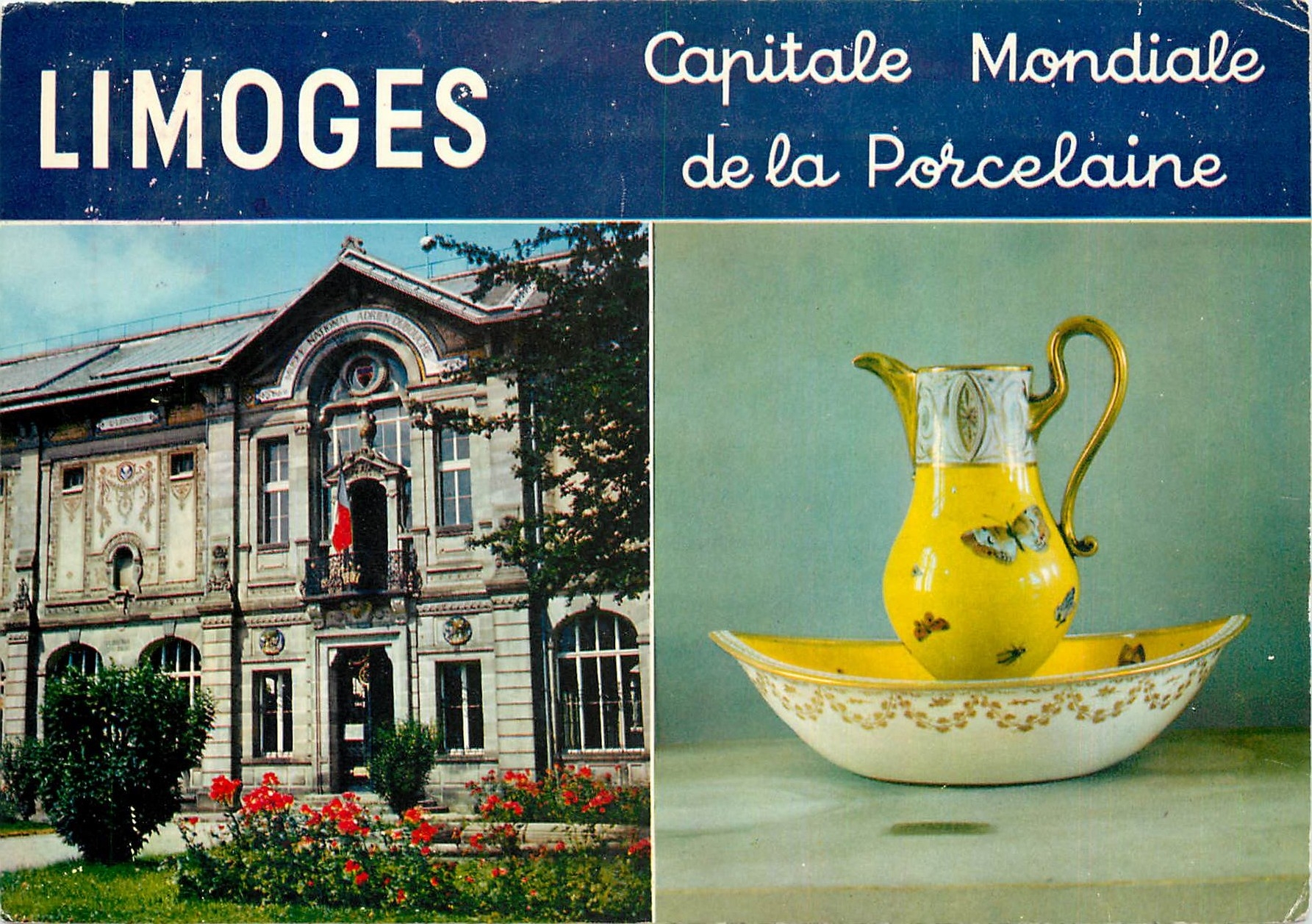 CPM Limoges Capitale Mondiale de la Porcelaine
