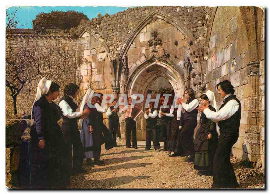 CPM Groupe d'Arts et traditions Populaires la Pastorelle Charroux Pour danser le rat il faut etre qu