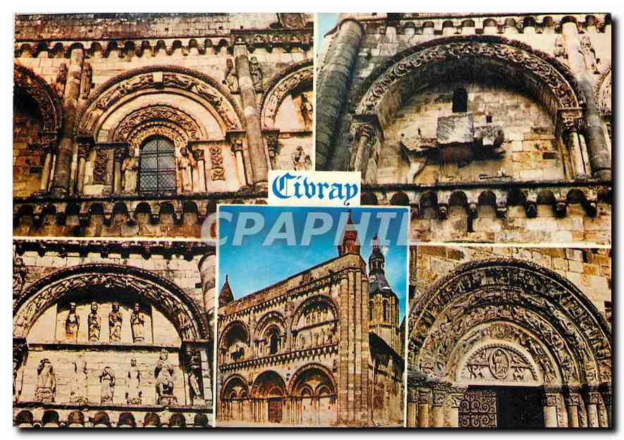 CPM L'Art Roman a Civray (Vienne) Eglise St Nicolas (XIIe s)