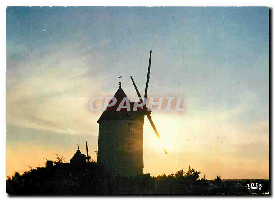 CPM Ile de Noirmoutier la Gueriniere les moulins