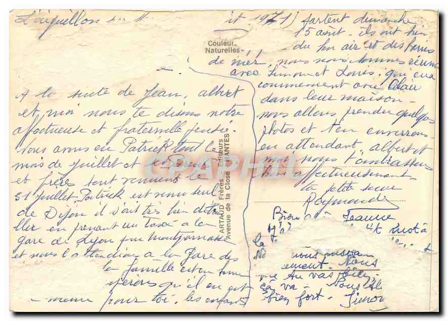 CPM La Vendee Militaire De la Rochejaquelin Cathelineau Stoflet De Bonchamps De Lescure De Charrette — Back