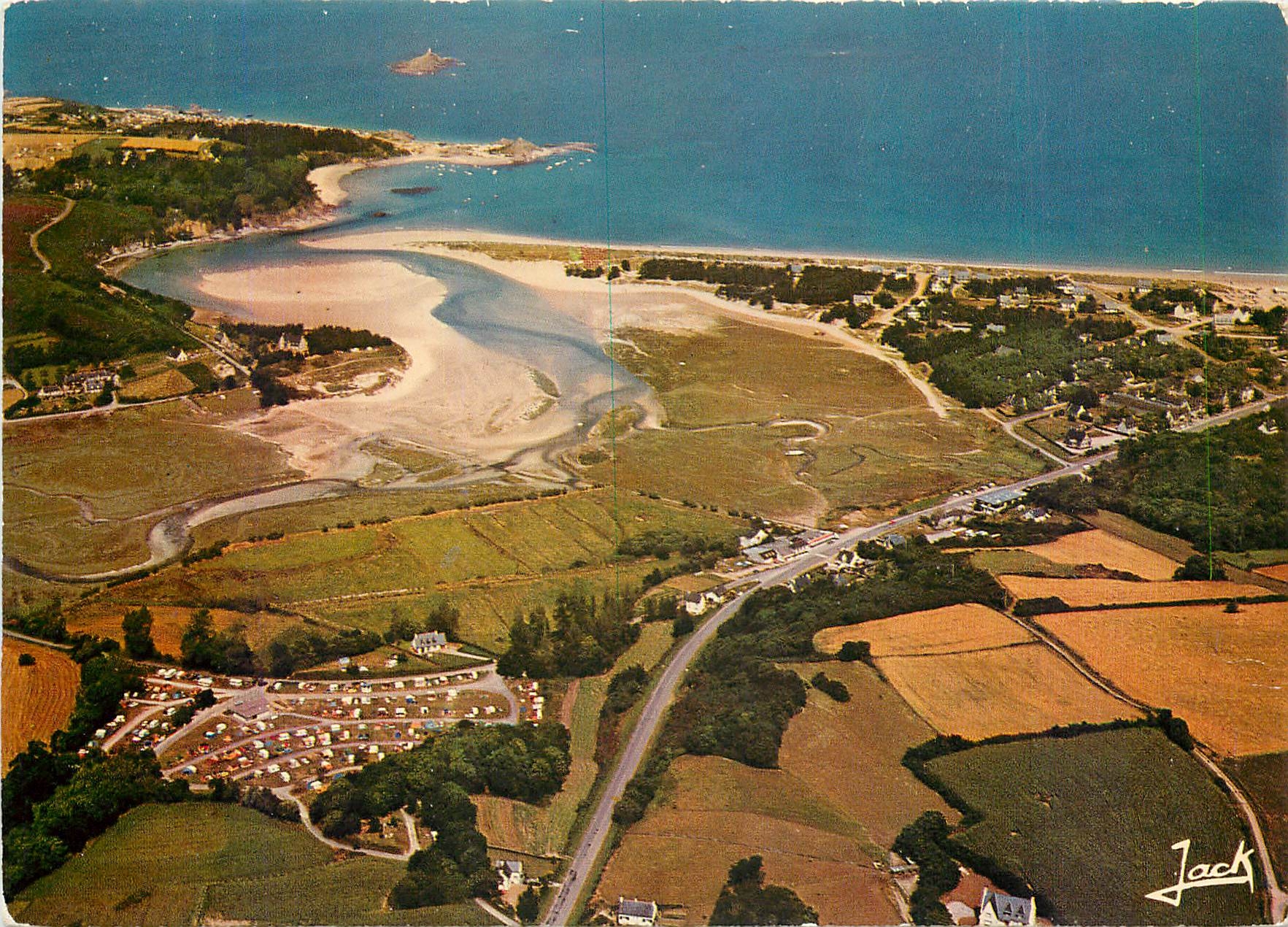 CPM Couleurs de Bretagne la cote de Penthieyre Sable d'Or les Pins