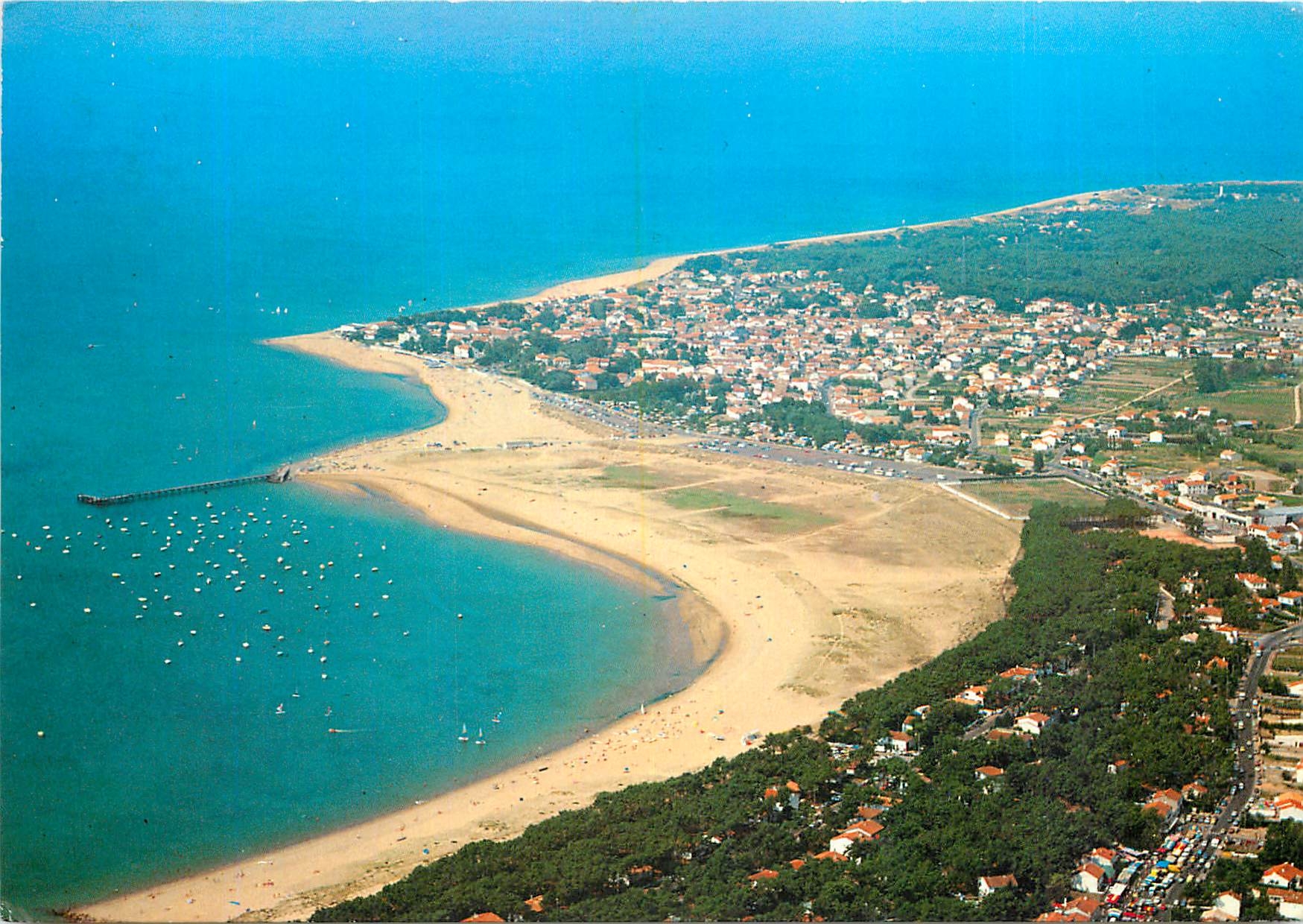 CPM France Vue du Ciel la tranche sur Mer (Vendee)situee sur la cote de Lumiere