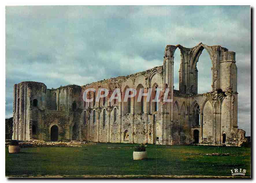 CPM Maillezais (Vendee) Abbaye Saint Pierre (XIe et XVe s)