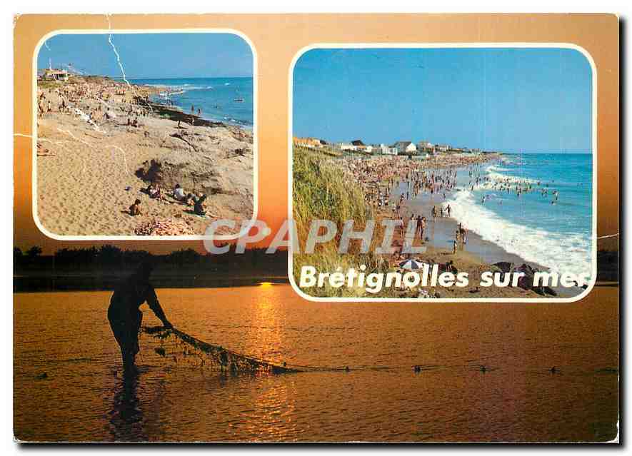 CPM La Vendee Touristique Bretignolrs sur Mer