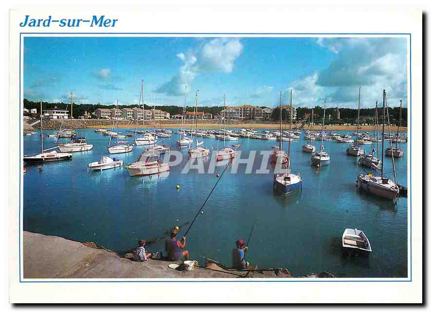 CPM Jard sur Mer (Vendee) Le port de plaisance