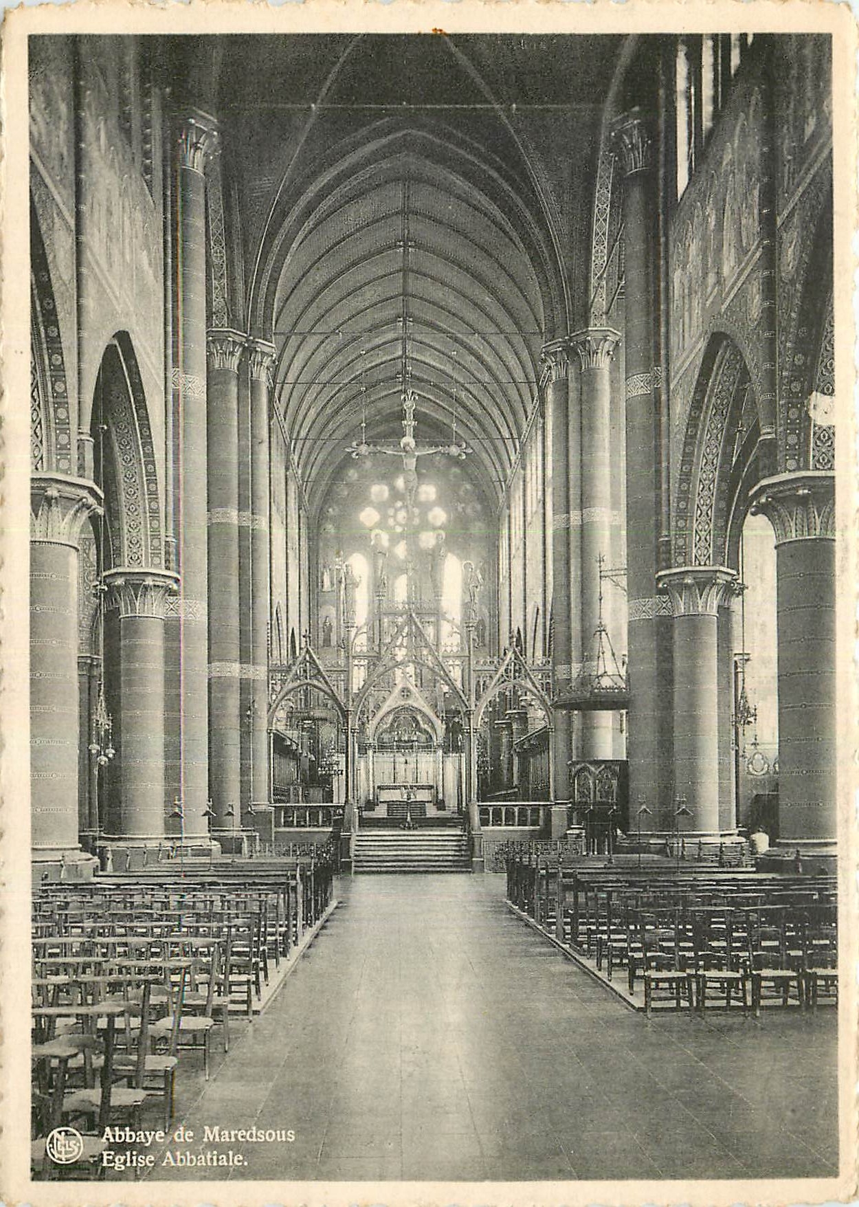 CPM Abbaye de Maredsous Eglise Abbatiale