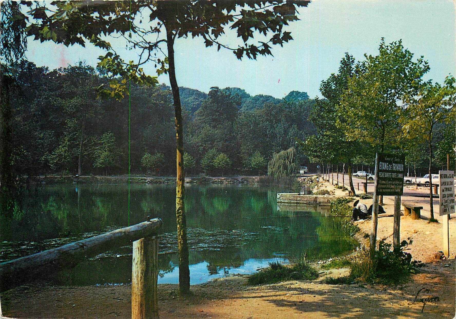 CPM Asnieres (Hauts de Seine) l'Etang de Trivaux