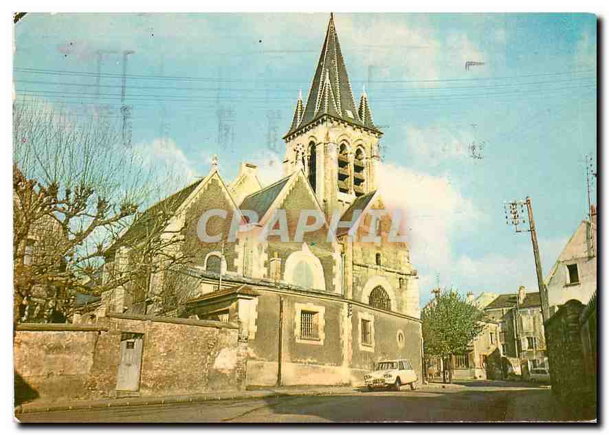 CPM Images de France Chatenay Malabry L'Eglise du Vieux pays