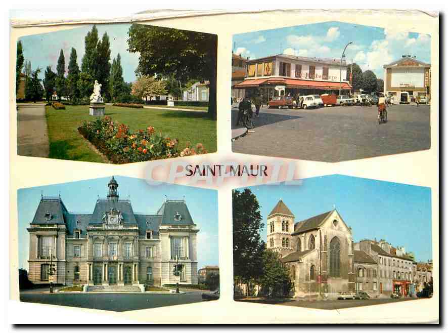 CPM Images de France divers aspect de la ville