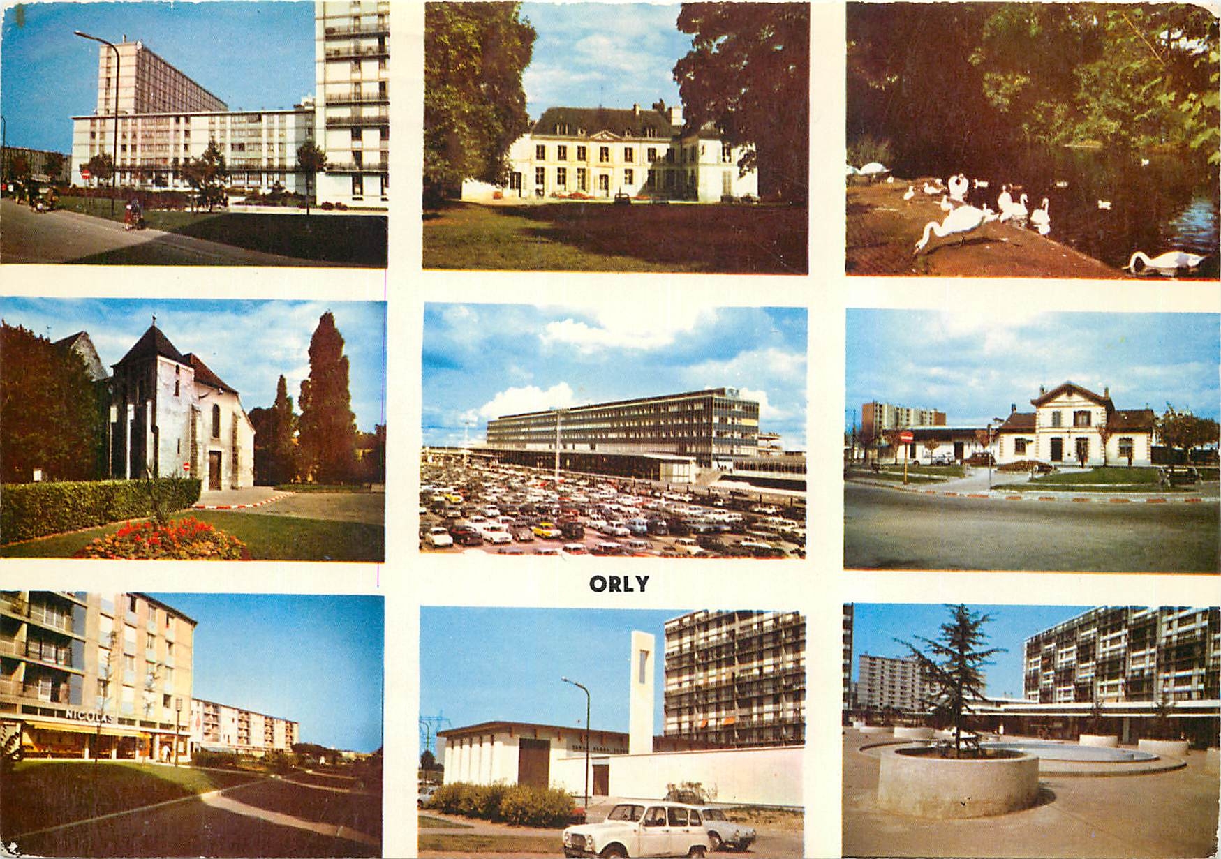 CPM Orly Images de France Divers aspects de la ville
