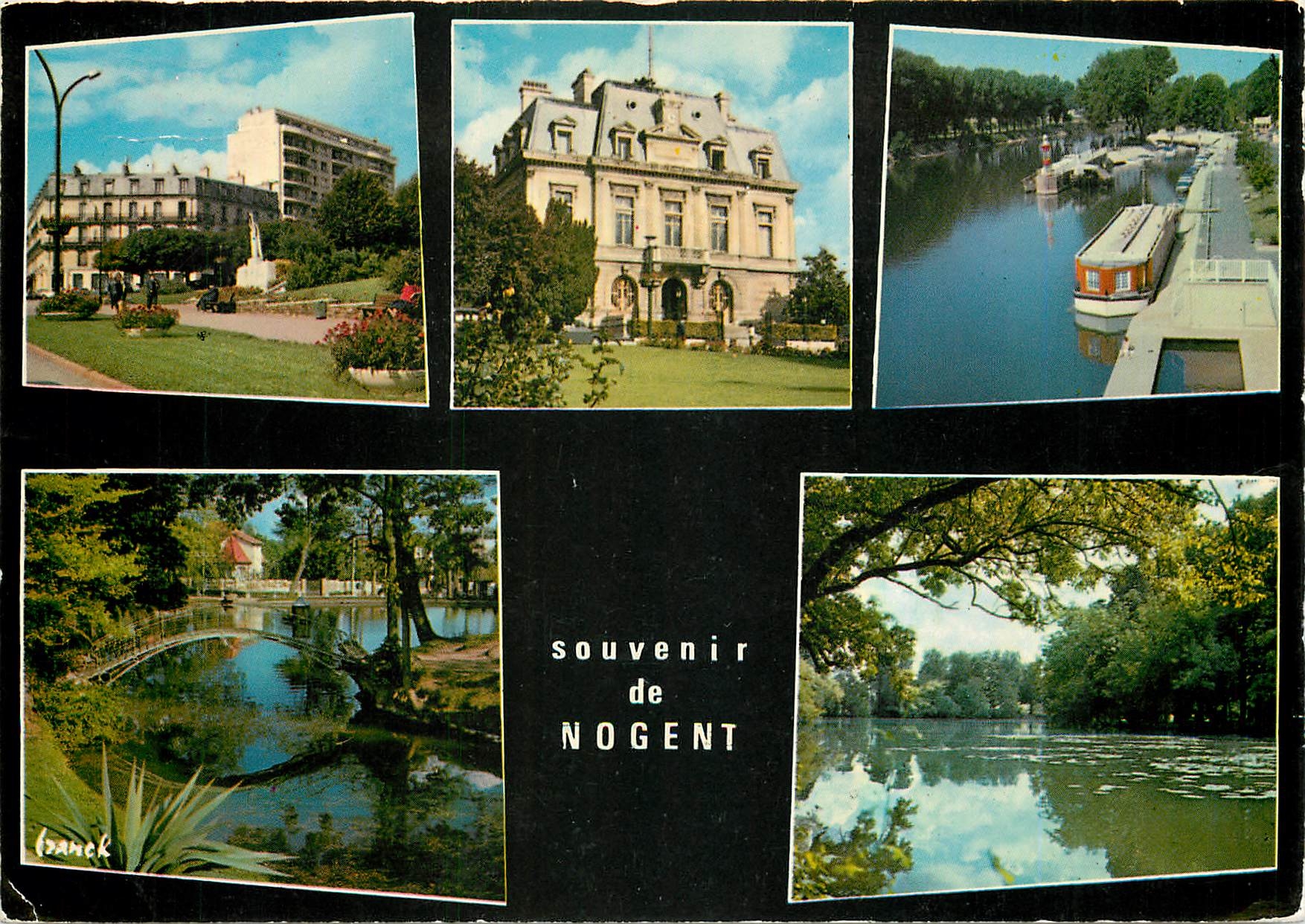 CPM Souvenir de Nogent Divers aspect de la ville