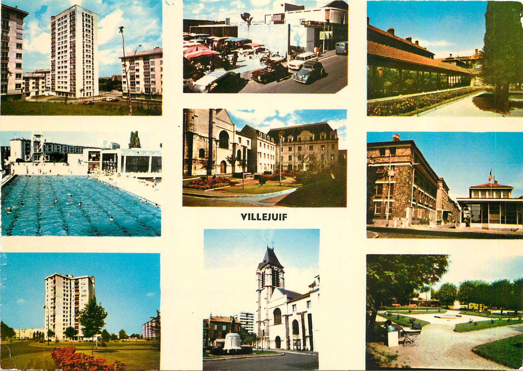 CPM Images de France Divers aspects de la ville