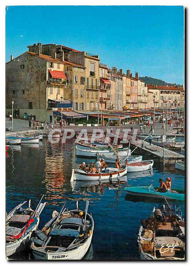 CPM La Cote d'Azur Varoise Saint Tropez (Var) Le quai Jean Jaures