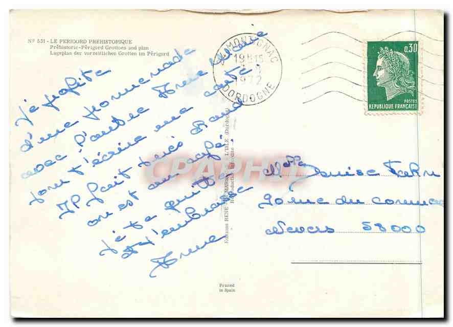 CPM Le Perigord Prehistorique la vallee de la Vezere — Back