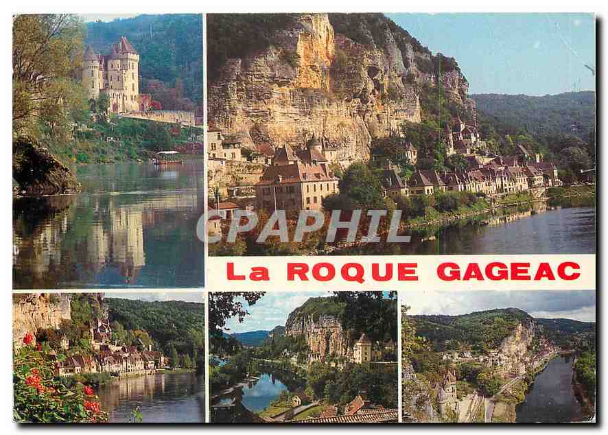 CPM La Roque Gageac Un village parmi les plus beau de la vallee de la Dordogne
