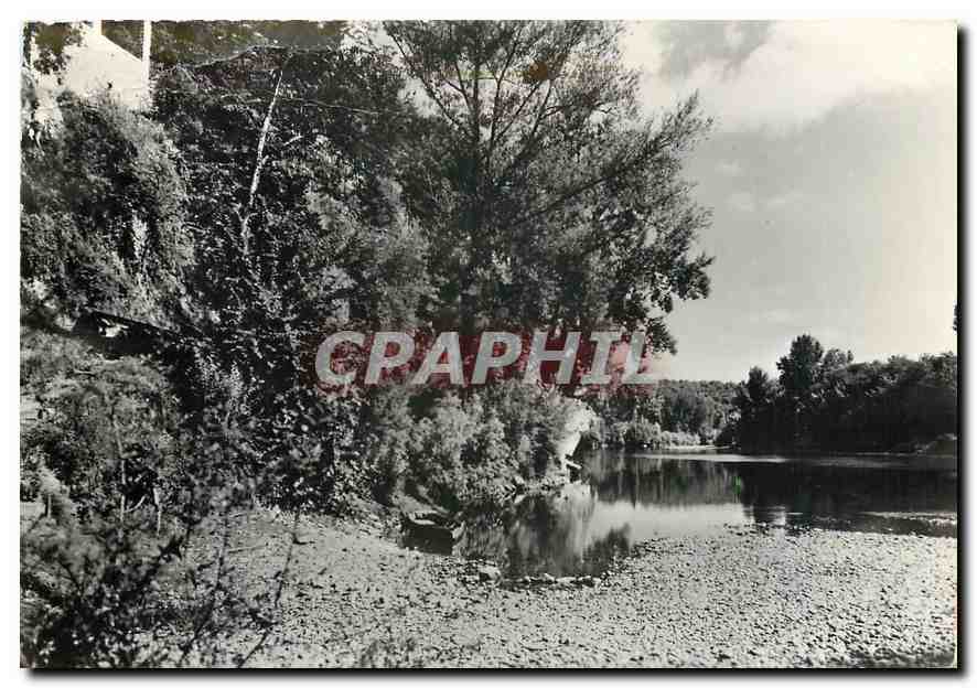 CPM Camping de la Butte Vittac (Dordogne) La Plage privee  du camp