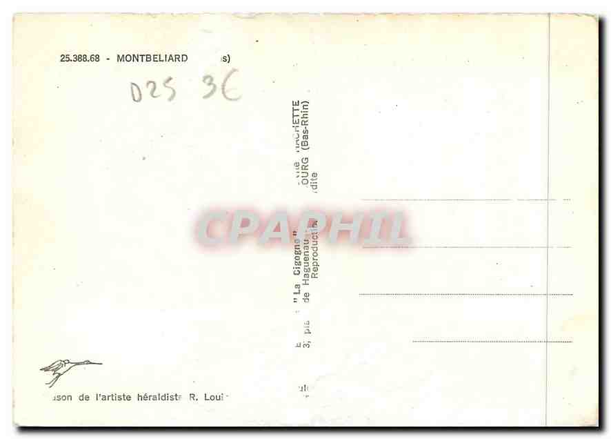 CPM Montbeliard — Rückseite