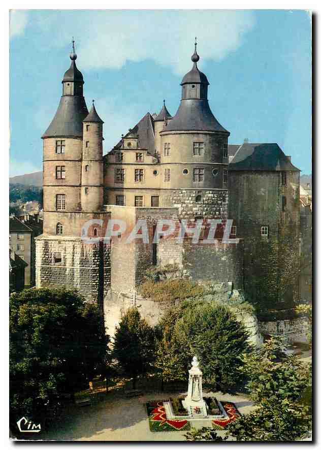 CPM Montbeliard (Doubs) Facade orientale de l'ancien chateau des comtes