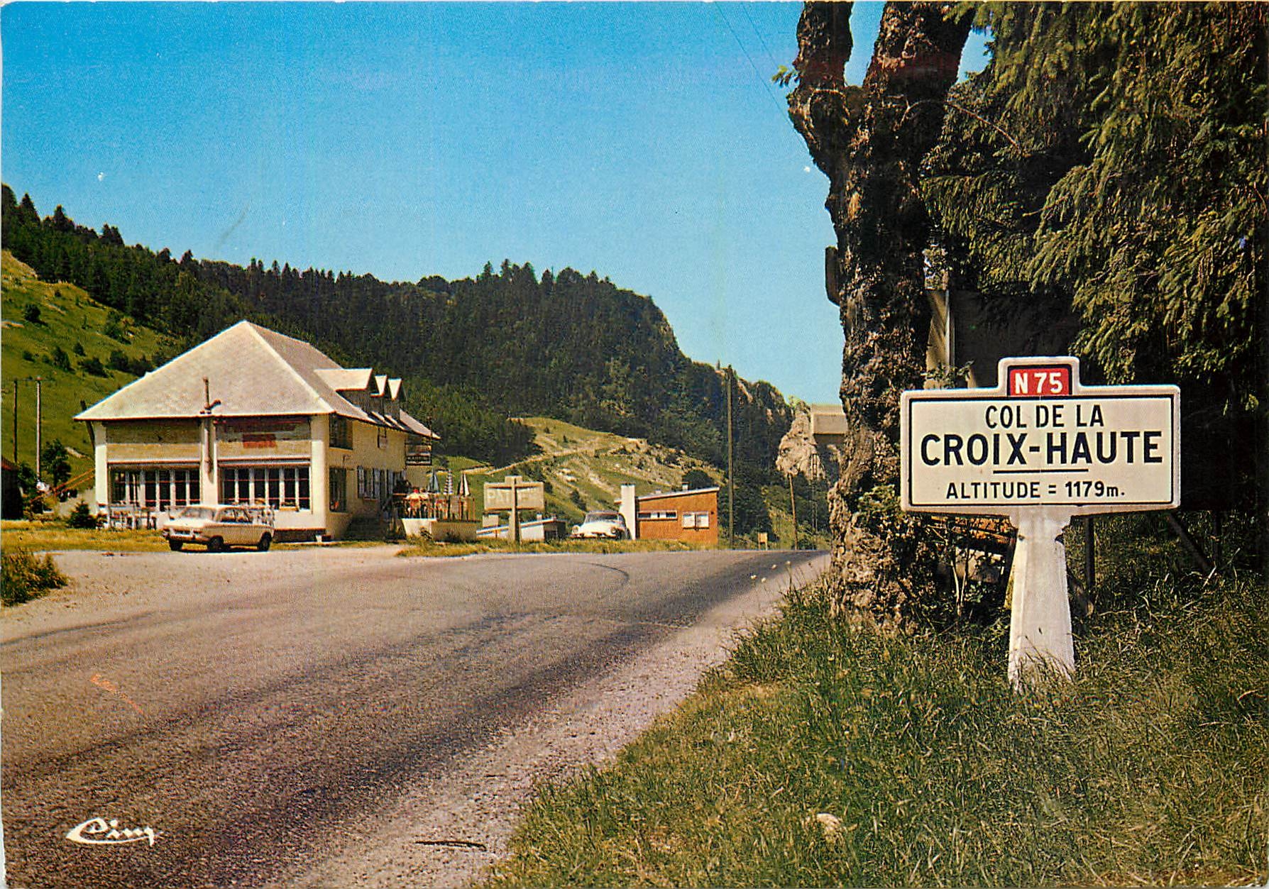 Col de la Croix-Haute — Route N75 — Imprimeur Maconi