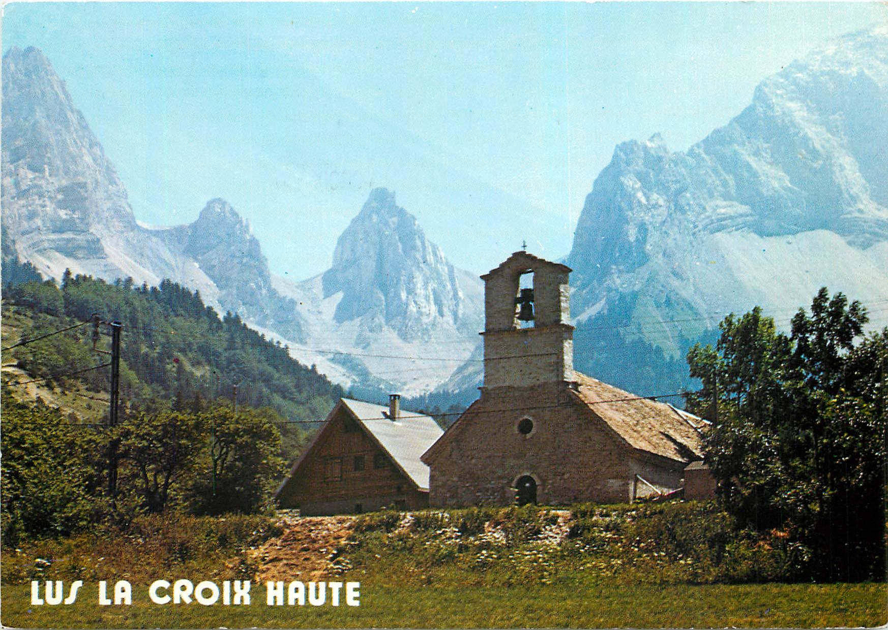 CPM Lus la Croix Haute (Drome) Alt 1050 m 