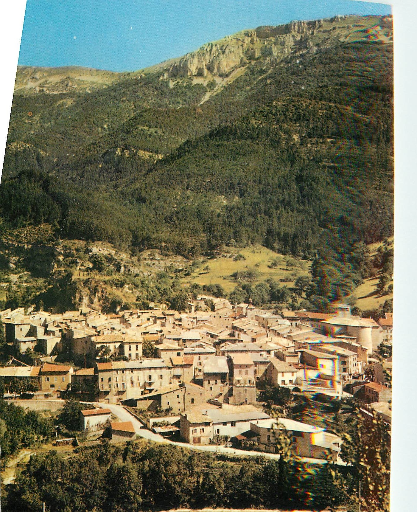 Châtillon-en-Diois (26-Drome) — Vue générale — La montagne du Glandasse — Éditions Grenoble