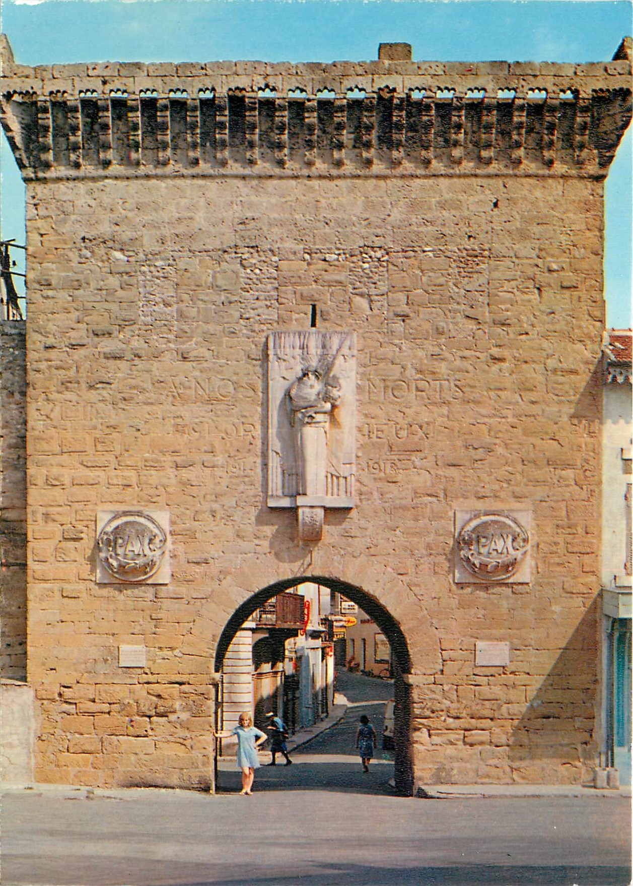 CPM Chabeuil (Drome) La porte mediavale (MONUMENT HISTORIQUE)
