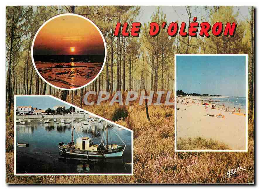 CPM sur la Cote de Lumiere dans l'Ile d'Oleron