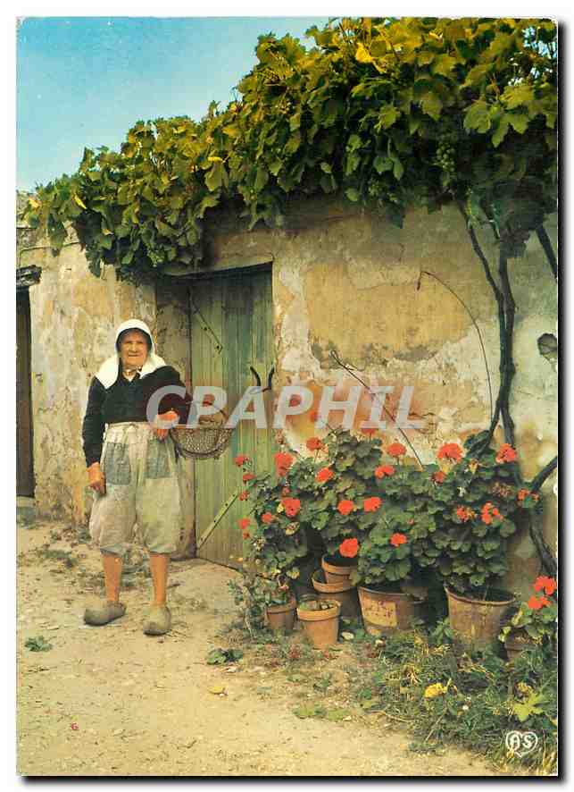CPM Vieille femme en quichenotte