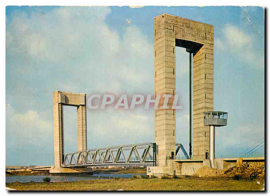 CPM Nouveau pont transbordeur du Matrou reliant Rochefort a Marennes