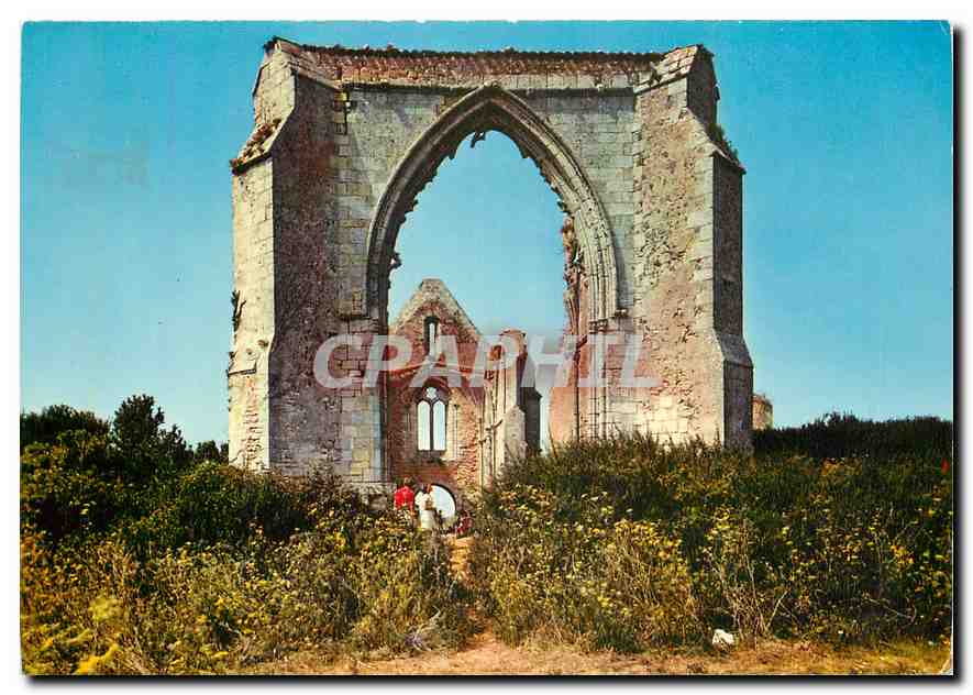 CPM Ile de Re (Ch Mme) Abbaye des Chateleirs (Saint Laurent
