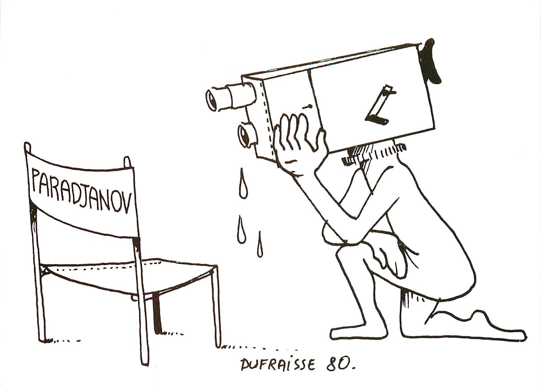 CPM Humour Paradjanov Dufraisse 80