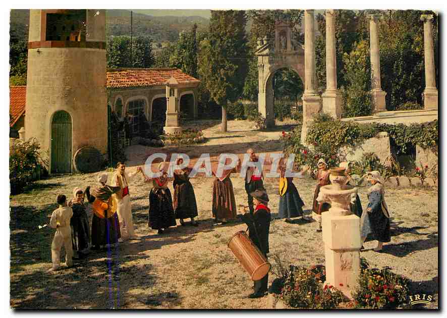 CPM Reflets de Provence et son Folklore Quand les cigales Chantent comment ne pas danser