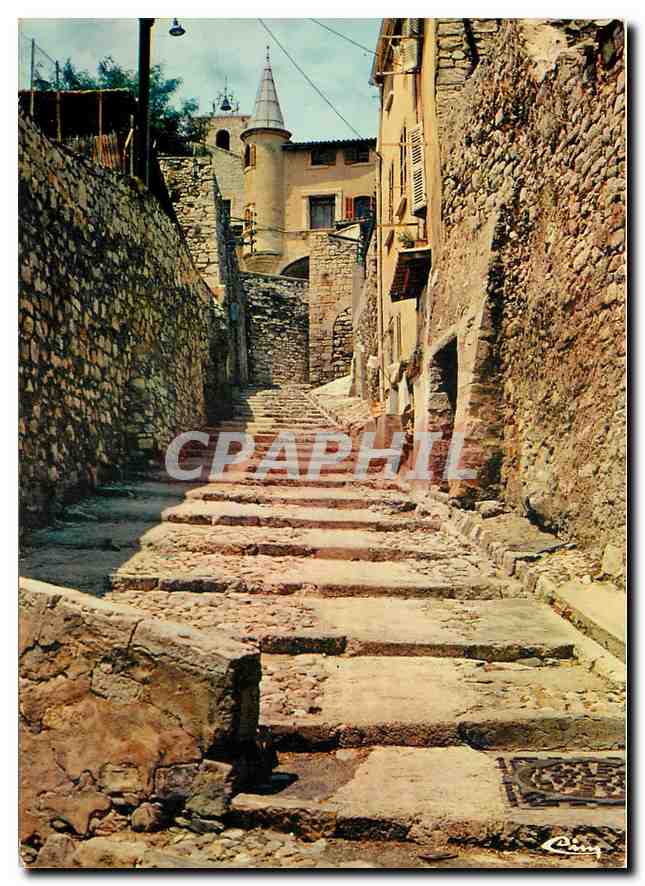 CPM Hyeres (Var) Vieille ville Une rue