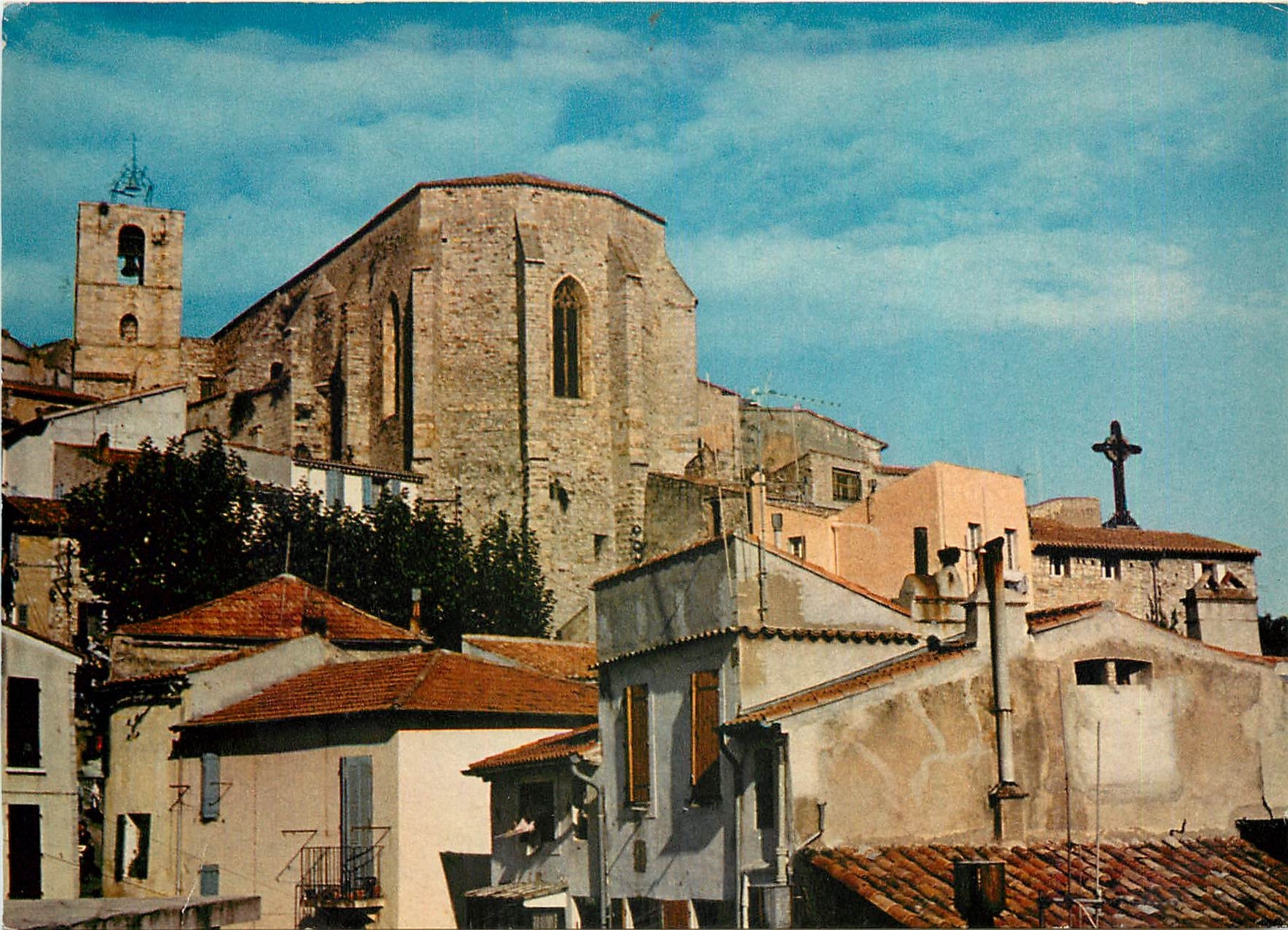 CPM La Cote d'Azur Varoise Hyeres les Palmiers Eglise Saint Paul