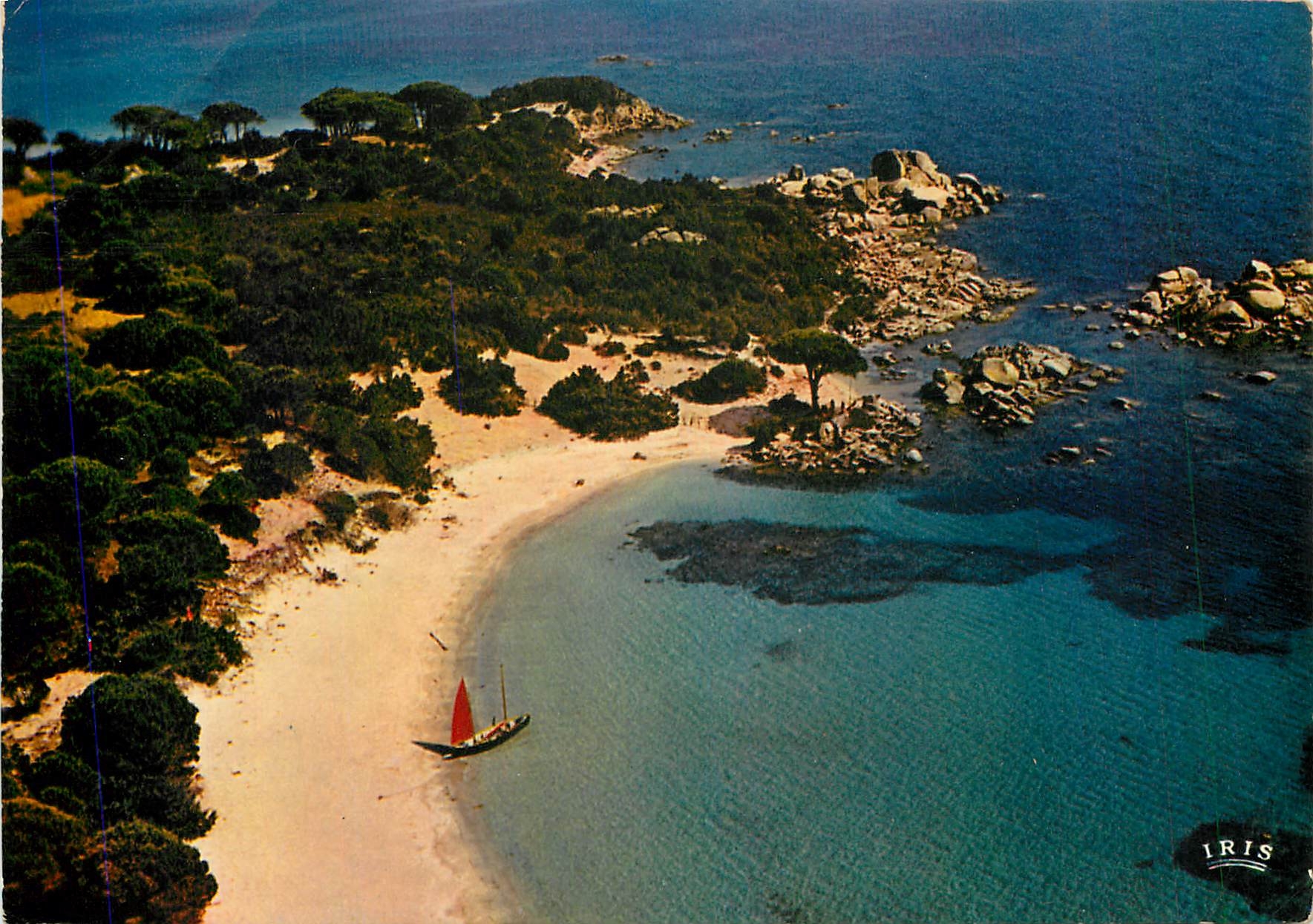 CPM Charmes et Couleurs de la Corse Porto Vecchio La plage de Palombaggia