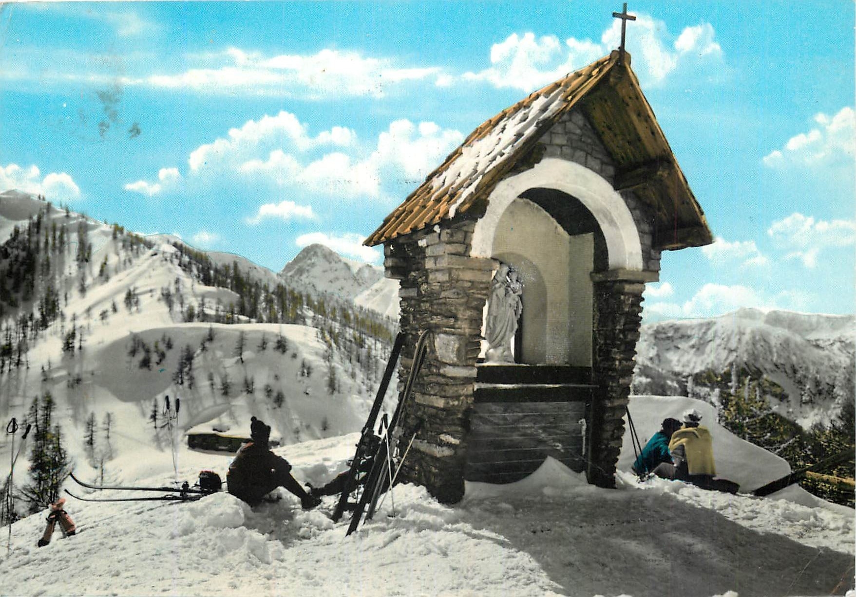 CPM Bardinocchia 1312 m Notre Dame du Mont Colomion 2100m