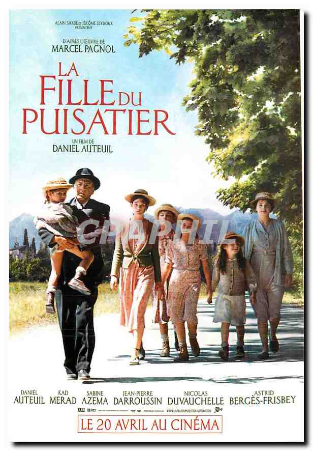 CPM La Fille du Puisatier Daniel Auteuil Marcel Pagnol Kad Merad 