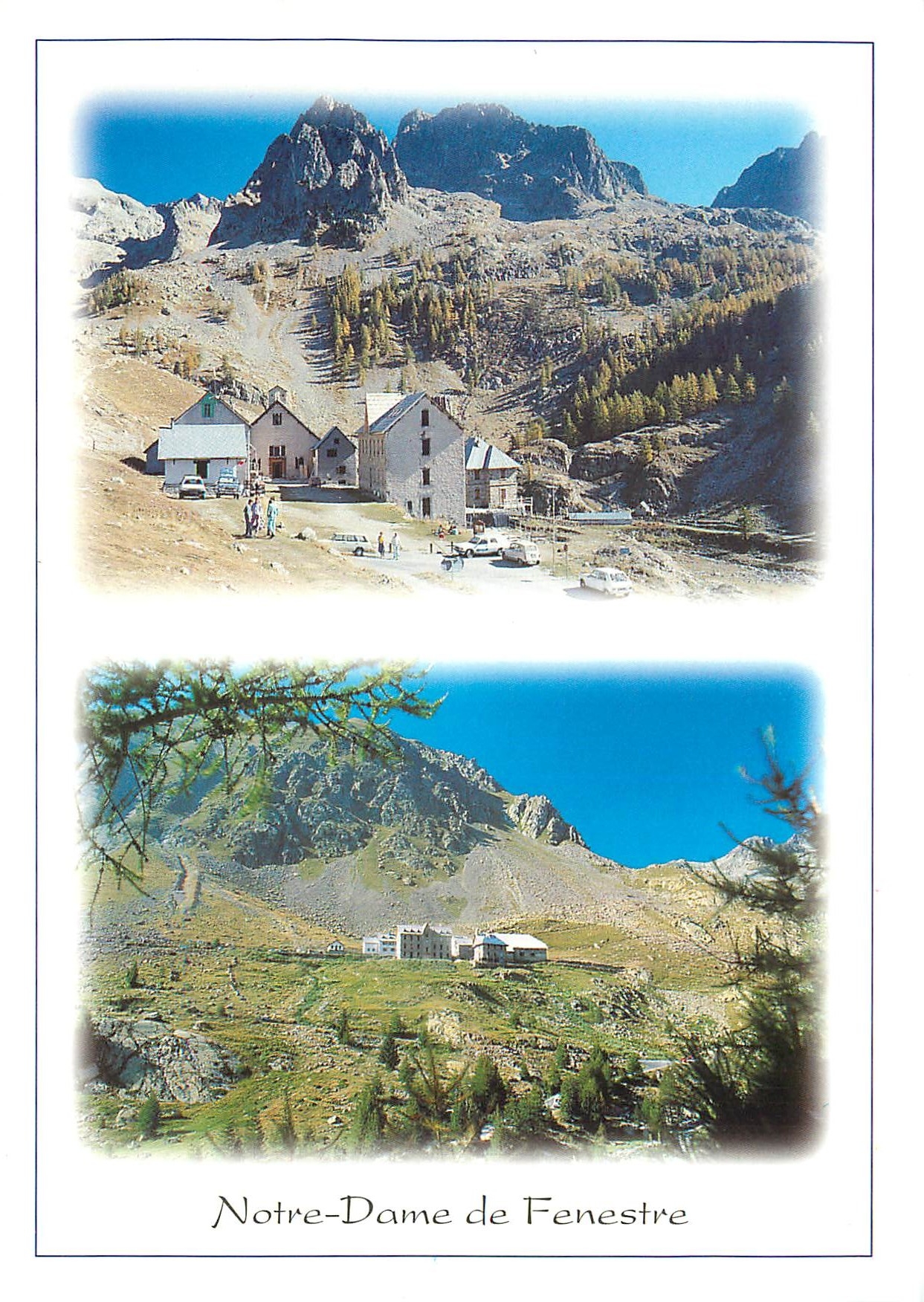 CPM Haute Vallee de la Vesubie (A Mme) Notre Dame de Fenestre (1904 m)