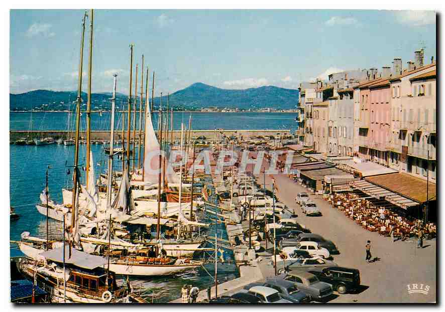 CPM La Cote d'Azur French Riviera Saint Tropez (Var) Le Quai Suffren