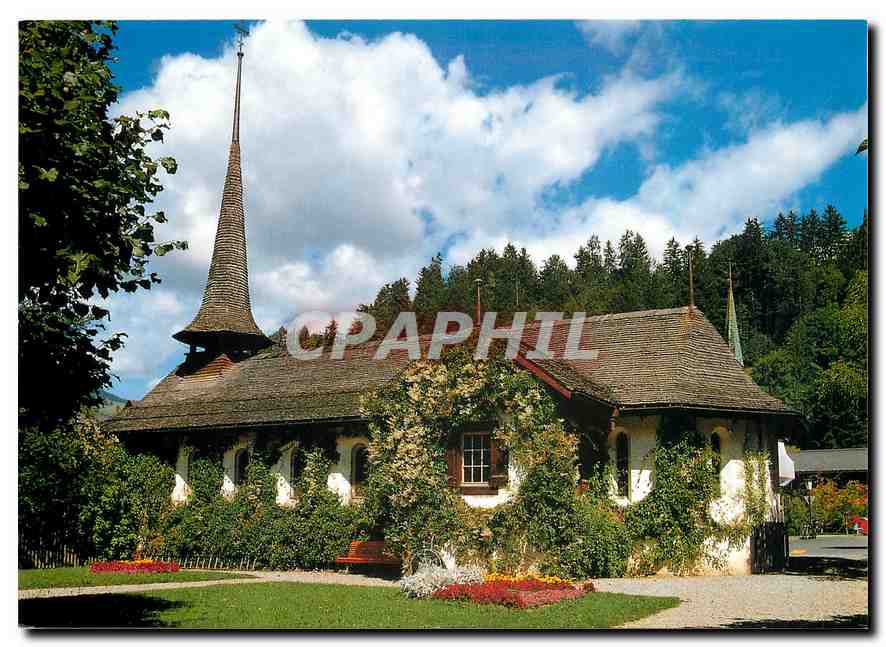 CPM Gstaad 1050 m 3444ft St Nikoulaus Kapelle