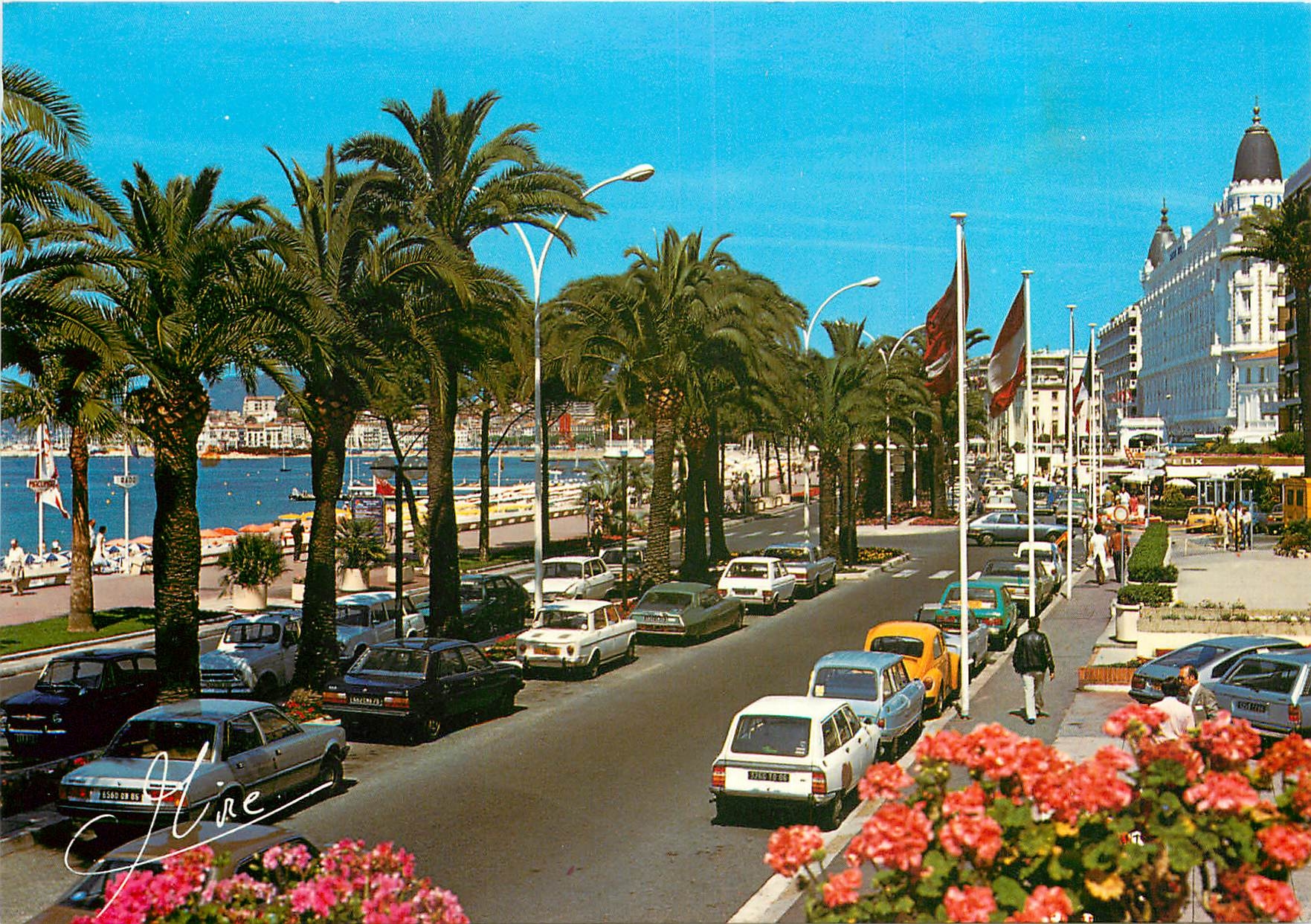 Cannes — La Croisette — Images et Lauriers de France